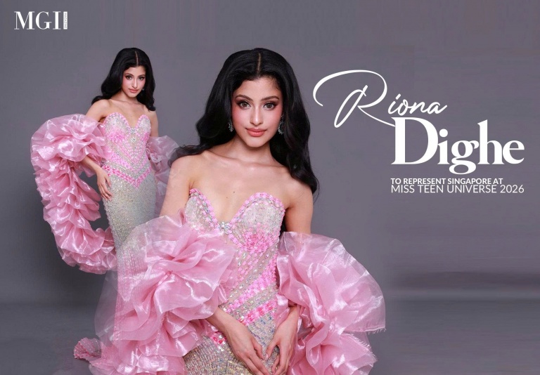 Riona Dighe to represent Singapore at Miss Teen Universe 2026